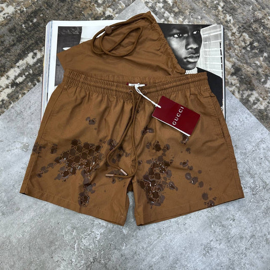 UCCI SWIM SHORTS BROWN